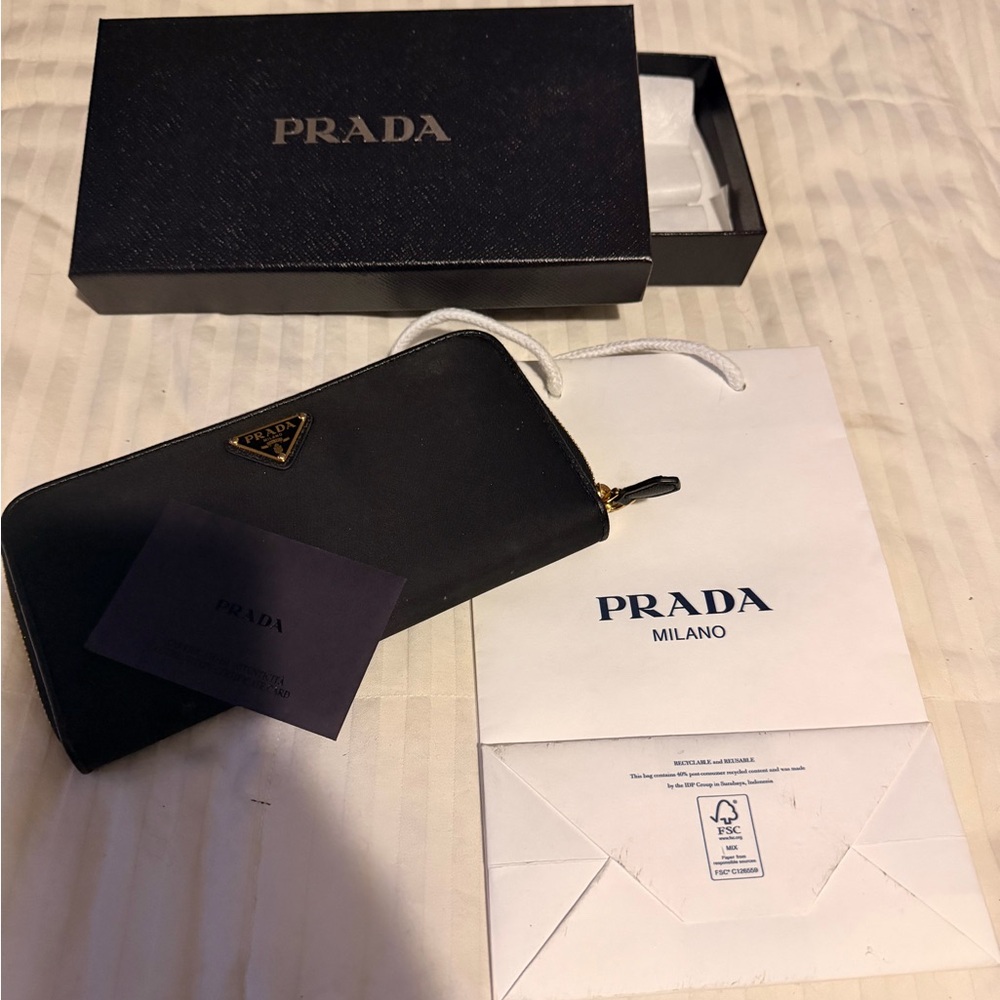 Authentic Prada Wallet
